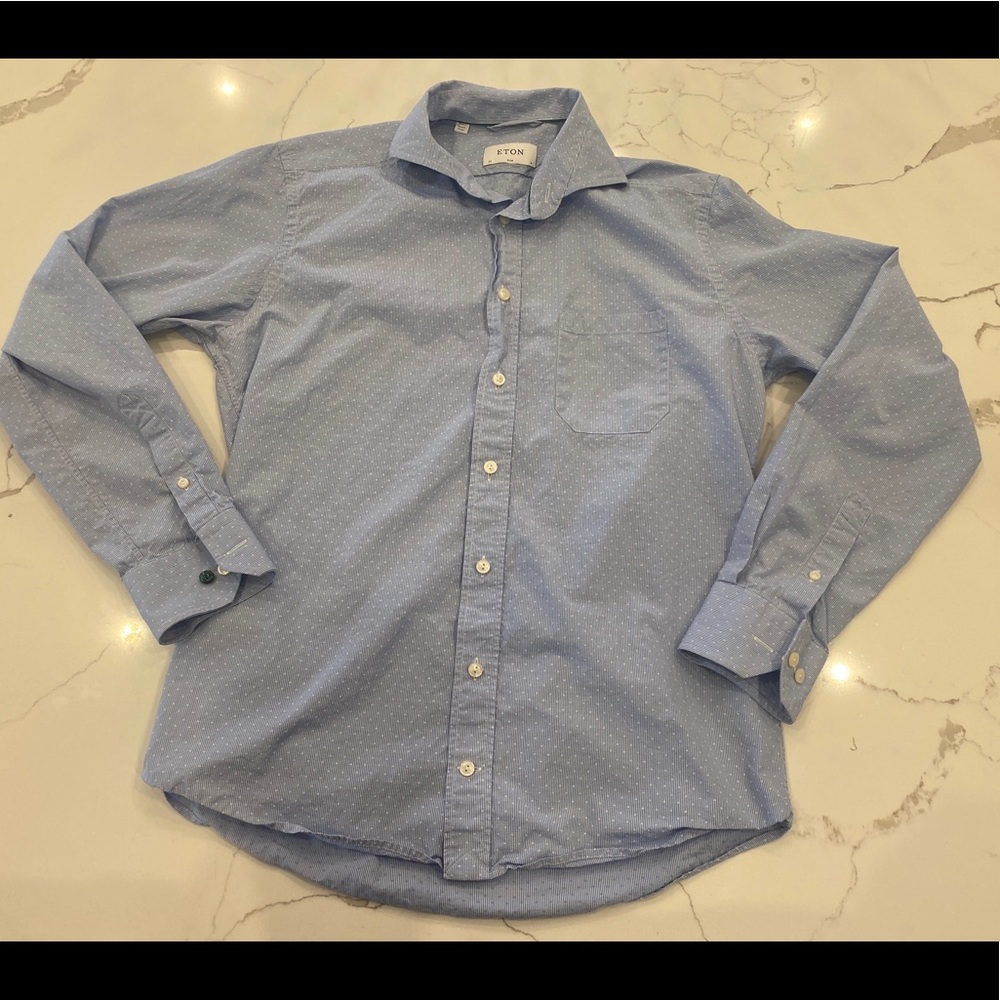 Eton long sleeved button down
